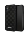 Etui Karl Lagerfeld KLHCN61RUPKLPK Apple iPhone 11/XR hardcase negru/black 3D Monogram