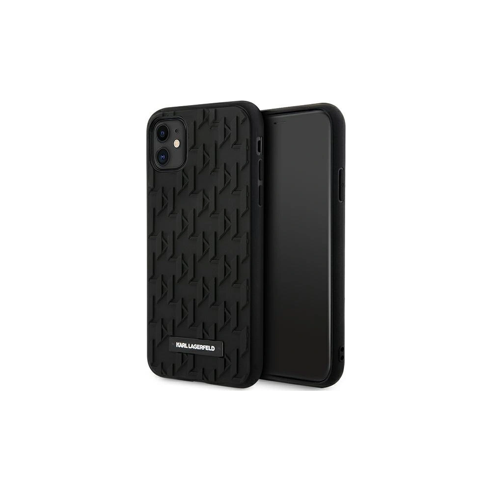 Hurtownia GSM - Etui Karl Lagerfeld KLHCN61RUPKLPK Apple iPhone 11/XR Hardcase schwarz/black 3D Monogram - KLD1607 - {ean13} - Hurt