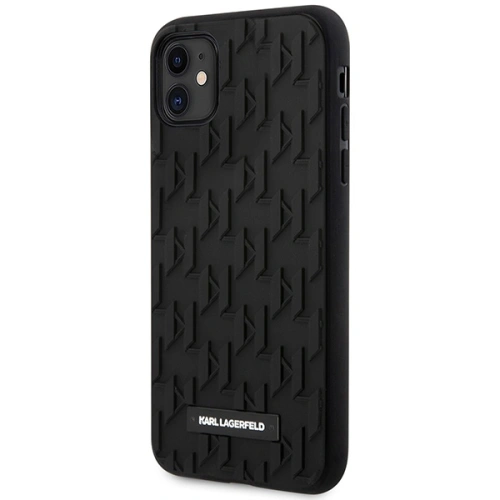 Etui Karl Lagerfeld KLHCN61RUPKLPK Apple iPhone 11/XR hardcase czarny/black 3D Monogram