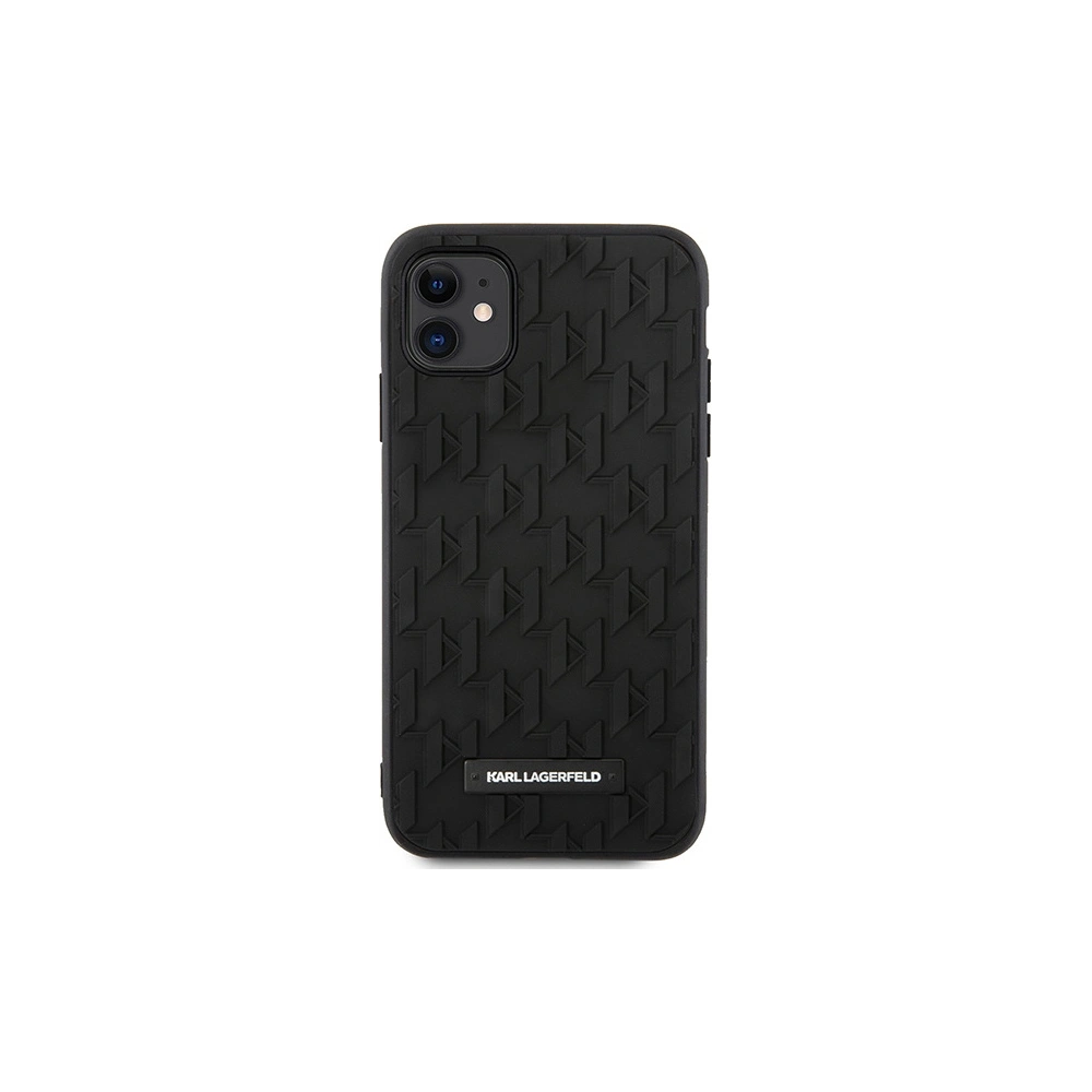 Hurtownia GSM - Etui Karl Lagerfeld KLHCN61RUPKLPK Apple iPhone 11/XR hardcase negru/black 3D Monogram - KLD1607 - {ean13} - Hurt