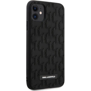 Wholesale Karl Lagerfeld KLHCN61RUPKLPK Apple iPhone 11/XR hardcase black 3D Monogram - KLD1607 - {ean13} - Hurt
