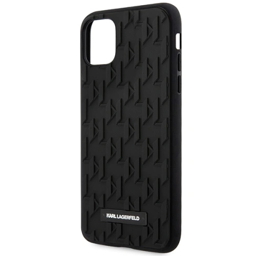 Etui Karl Lagerfeld KLHCN61RUPKLPK Apple iPhone 11/XR hardcase czarny/black 3D Monogram