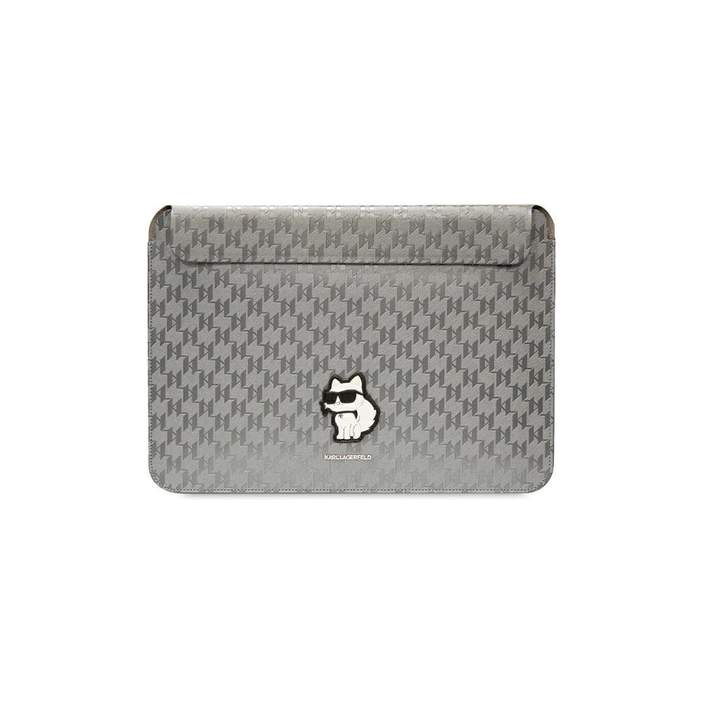 Hurtownia GSM - Etui Karl Lagerfeld Sleeve KLCS14SAKHPCG 14 hüvelyk ezüst/silver Saffiano Monogram Choupette - KLD1608 - {ean13} - Hurt