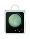 Etui Samsung Galaxy Z Flip 5 EF-PF731TMEGWW verde/ocean green Cu capac din silicon cu inel