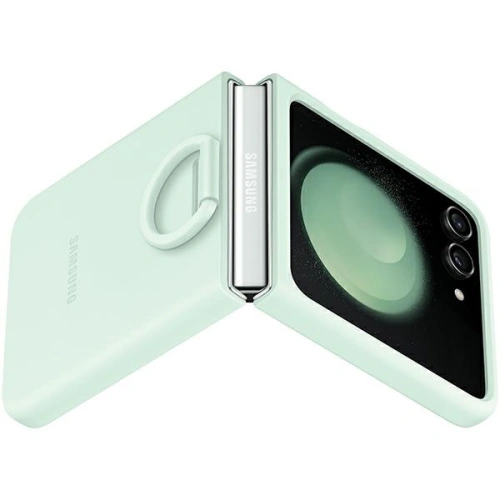 Etui Samsung Galaxy Z Flip 5 EF-PF731TMEGWW zielony/ocean green Silicone Case with Ring