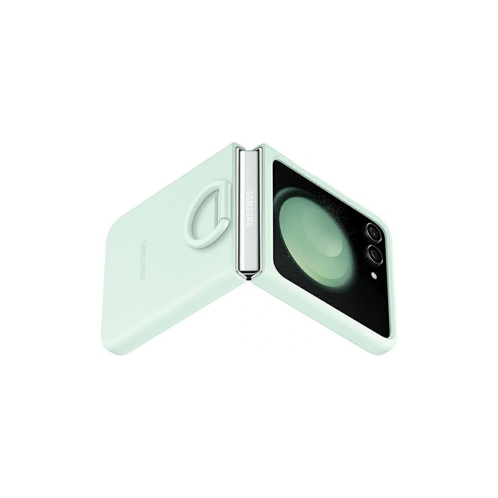 Hurtownia GSM - Etui Samsung Galaxy Z Flip 5 EF-PF731TMEGWW verde/ocean green Cu capac din silicon cu inel - SMG922 - {ean13} - Hurt