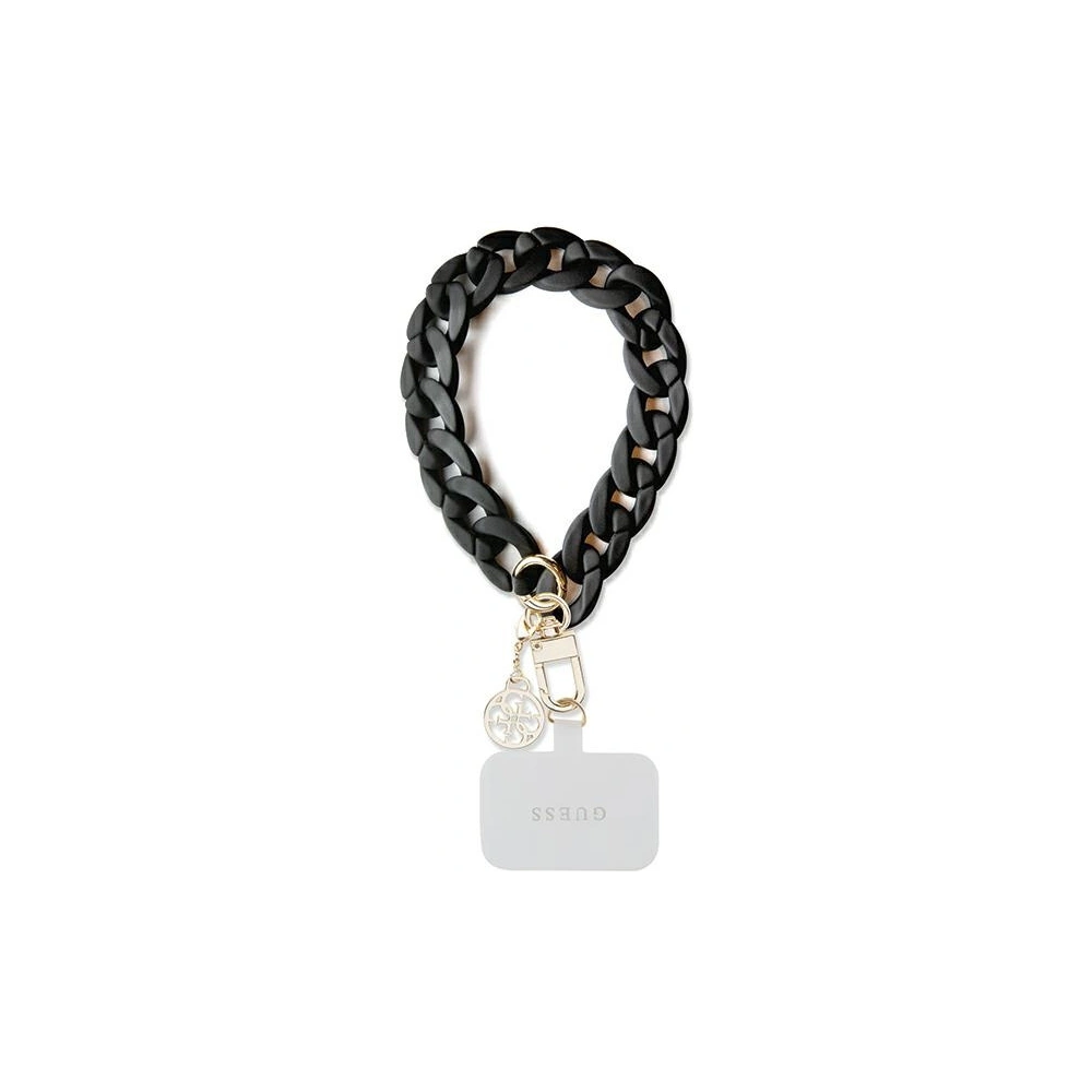 Wholesale Guess GUOUCBMC4MK Universal Big Hand Strap black Acrylic 4G Charm - GUE2680 - {ean13} - Hurt