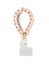 Guess GUOUCBMC4MP Universal Big Hand Strap pink Acrylic 4G Charm