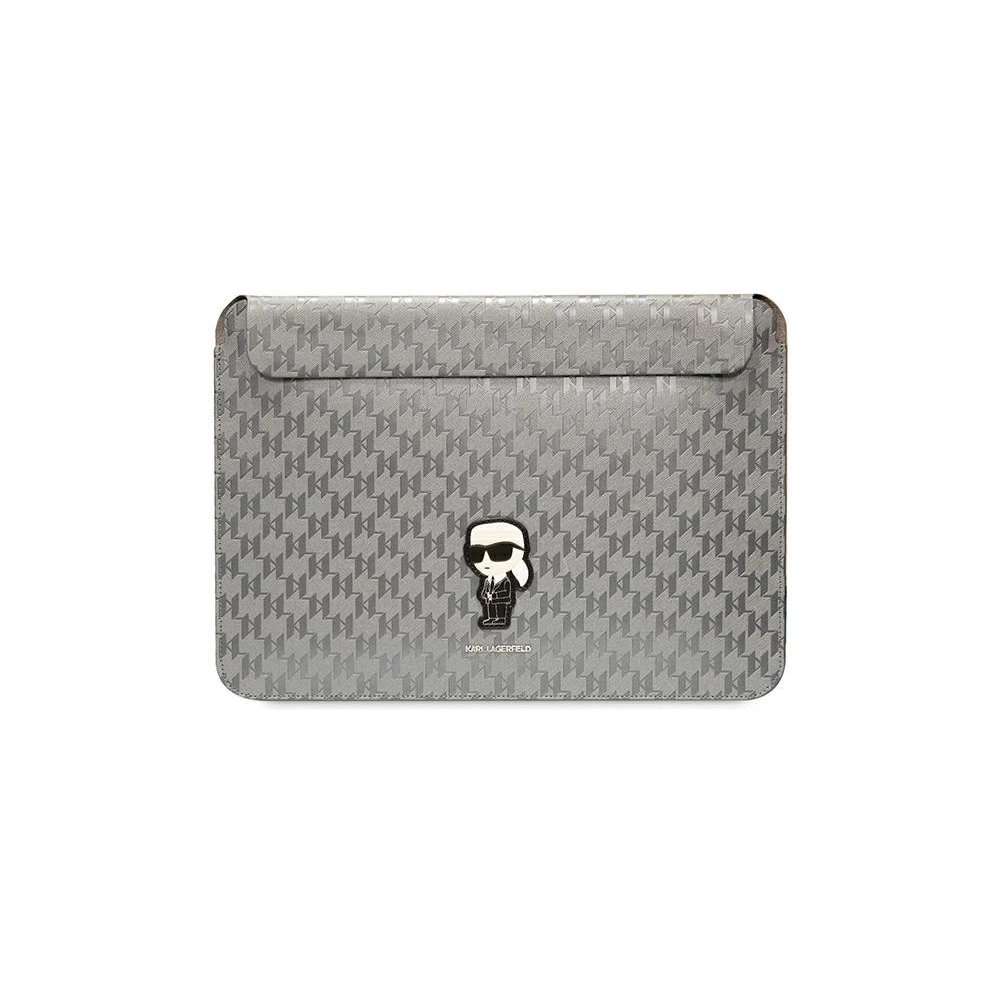 Hurtownia GSM - Etui Karl Lagerfeld Sleeve KLCS14SAKHPKG 14 Zoll silber Saffiano Monogram Ikonik - KLD1610 - {ean13} - Hurt