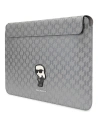 Hurtownia GSM - Etui Karl Lagerfeld Sleeve KLCS14SAKHPKG 14 hüvelyk ezüst/silver Saffiano Monogram Ikonik - KLD1610 - {ean13} - Hurt