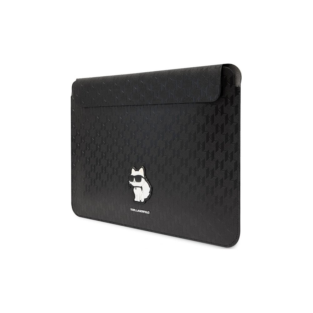 Wholesale Karl Lagerfeld Sleeve KLCS16SAKHPCK 16 inch black Saffiano Monogram Choupette - KLD1612 - {ean13} - Hurt