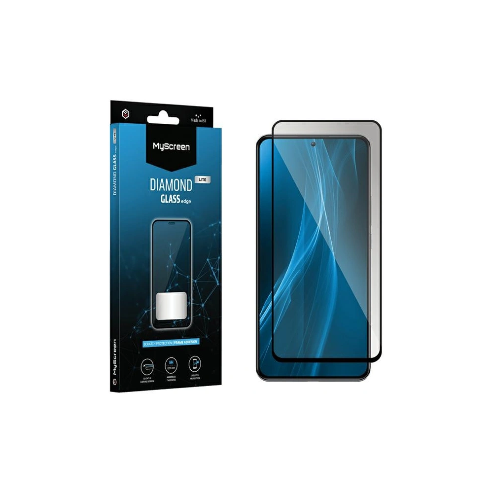 Hurtownia GSM - Gehärtetes Glas MyScreen Diamond Glass Edge Lite FG Xiaomi POCO F5 Pro schwarz/black Full Glue - MSRN410 - {ean13} - Hurt