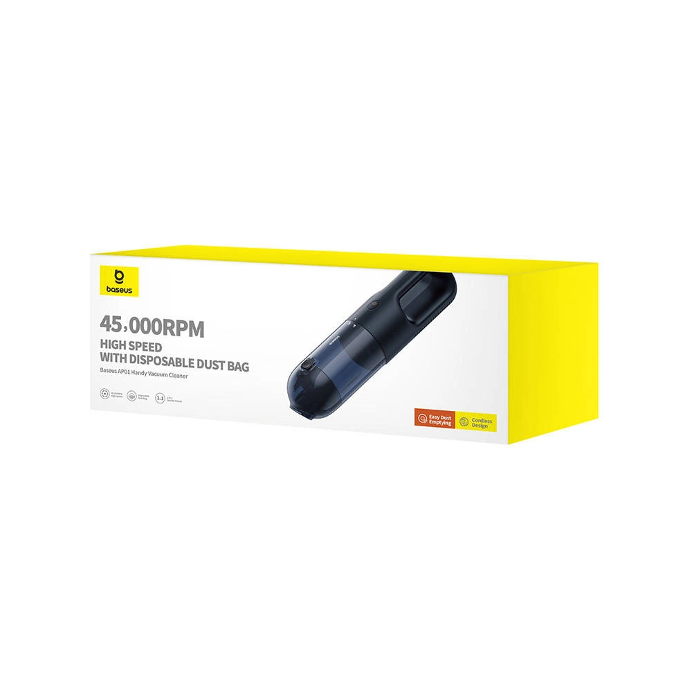 Hurtownia GSM - Bezdrátový vysavač Baseus AP01 5000Pa (černý) - BSU4548 - {ean13} - Hurt