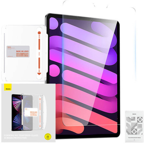Hurtownia Baseus - 6932172634834 - BSU4550 - Szkło hartowane Baseus Apple iPad mini 2021 (6. generacji) - B2B homescreen