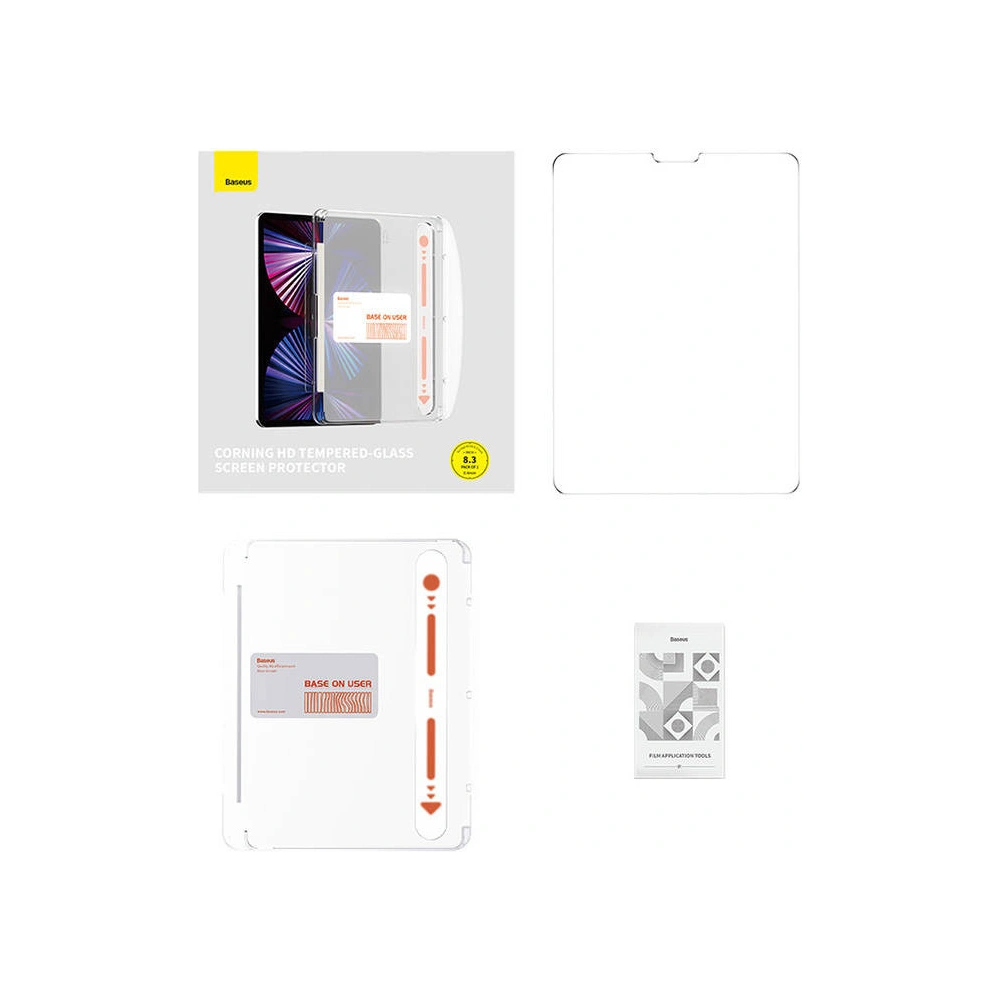Hurtownia GSM - Baseus Apple Gehärtetes Glas iPad mini 2021 (6. Generation) / iPad mini 8.3" 2024 7gen - BSU4550 - {ean13} - Hurt