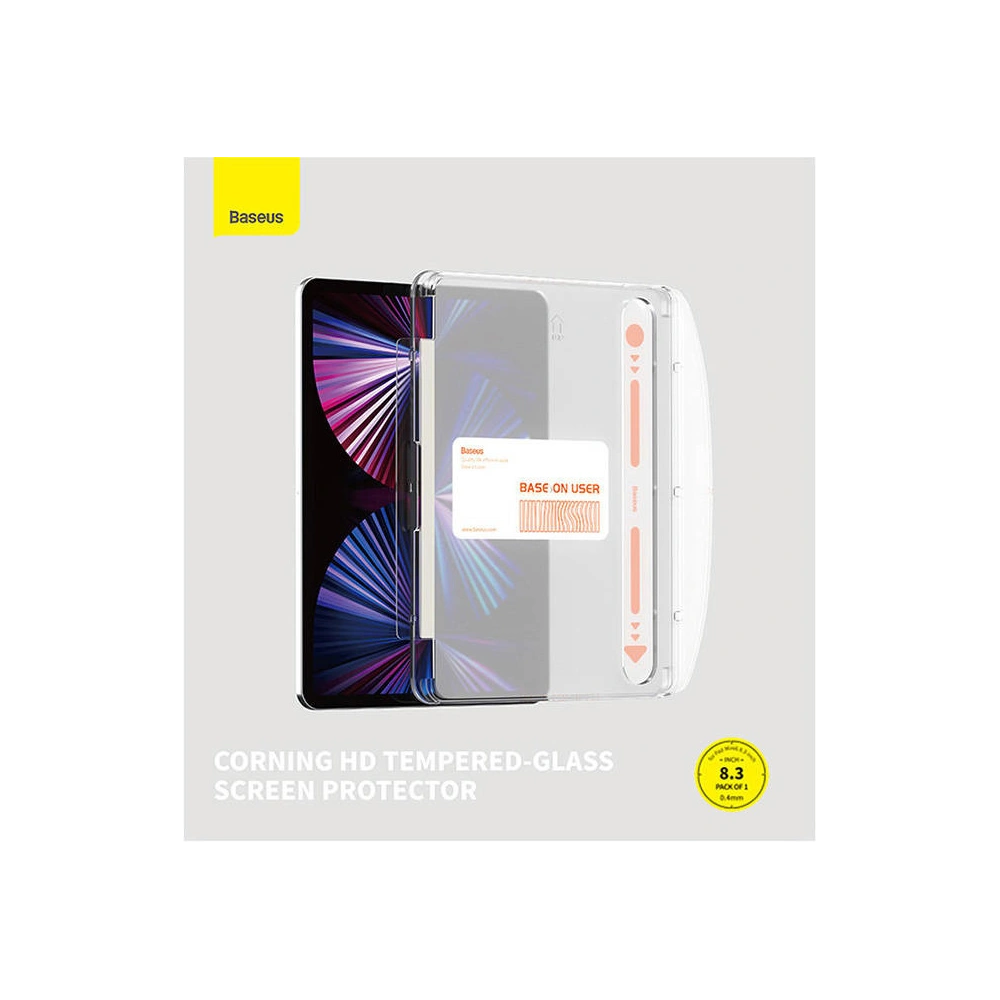 Hurtownia GSM - Edzett üveg Baseus Apple iPad mini 2021 (6. generáció) / iPad mini 8.3" 2024 7gen - BSU4550 - {ean13} - Hurt