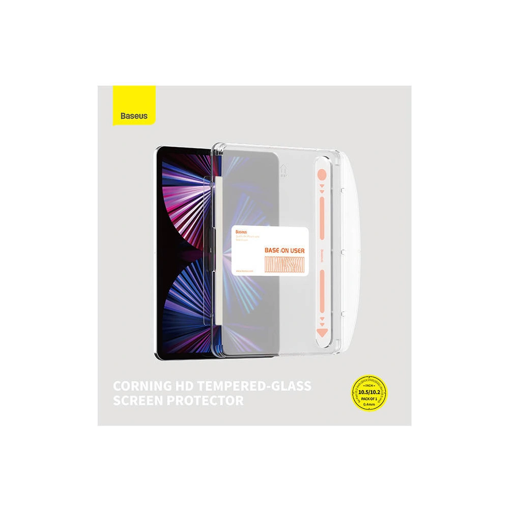 Hurtownia GSM - Gehärtetes Glas Baseus Apple iPad 10.2 2019/2020/2021 (7., 8. und 9. Generation) - BSU4552 - {ean13} - Hurt