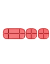 Hurtownia GSM - Organizer pentru cabluri Cross Peas Baseus - roșu - BSU133RED - {ean13} - Hurt