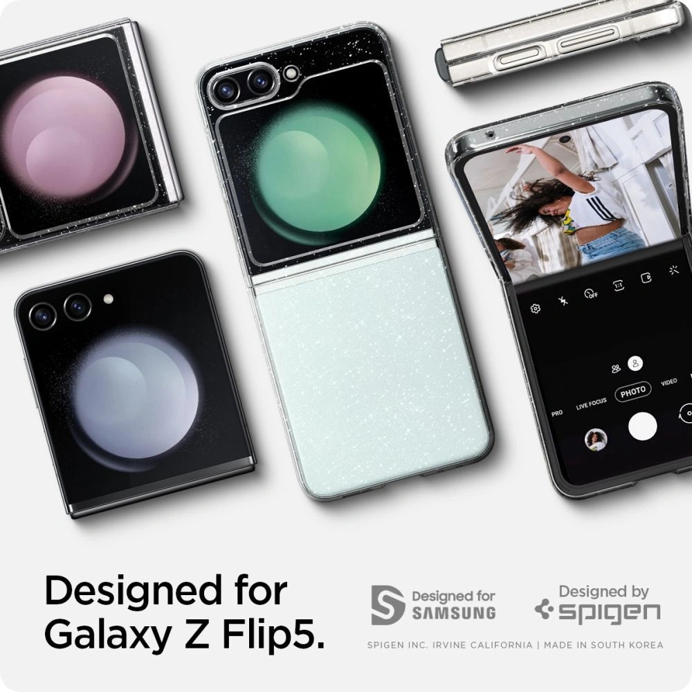 Hurtownia GSM - Etui Spigen Airskin Samsung Galaxy Z Flip 5 Glitter Crystal - SPN2921 - {ean13} - Hurt