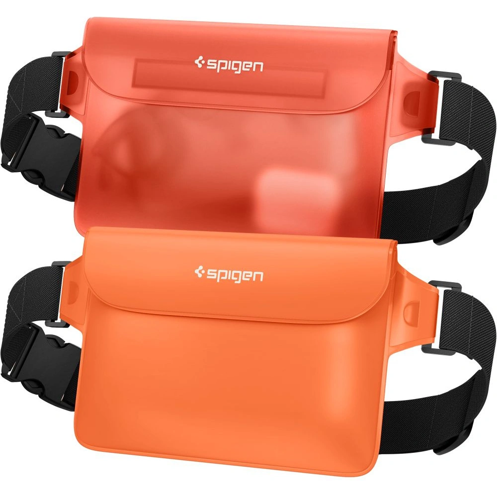 Hurtownia GSM - Wasserdichtes Etui Spigen A620 Universelle Wasserdichte Hüfttasche Sonnenuntergang Orange [2 PACK] - SPN2923 - {ean13} - Hurt