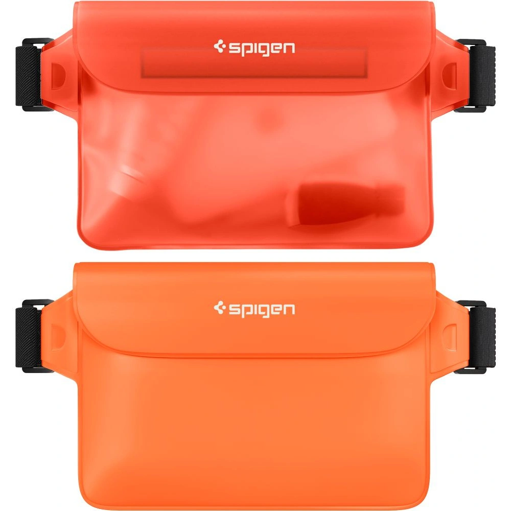 Hurtownia GSM - Wasserdichtes Etui Spigen A620 Universelle Wasserdichte Hüfttasche Sonnenuntergang Orange [2 PACK] - SPN2923 - {ean13} - Hurt