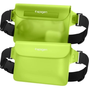 Hurtownia GSM - Wasserdichte Hülle Spigen A620 Universal Wasserdichte Hüfttasche Kaktusgrün [2 PACK] - SPN2924 - {ean13} - Hurt
