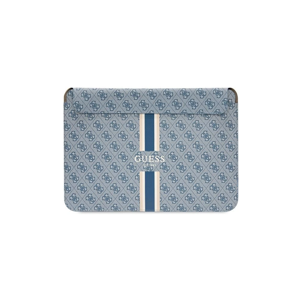 Hurtownia GSM - Etui Guess Sleeve GUCS16P4RPSB 16 inch albastru/blue 4G Printed Stripes - GUE2691 - {ean13} - Hurt