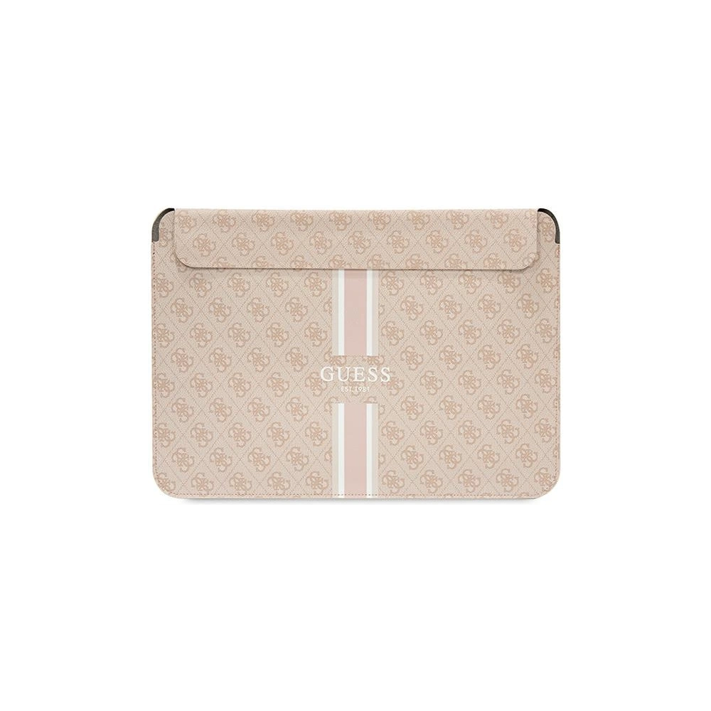Hurtownia GSM - Etui Guess Sleeve GUCS16P4RPSP 16 cali różowy/pink 4G Printed Stripes - GUE2693 - {ean13} - Hurt