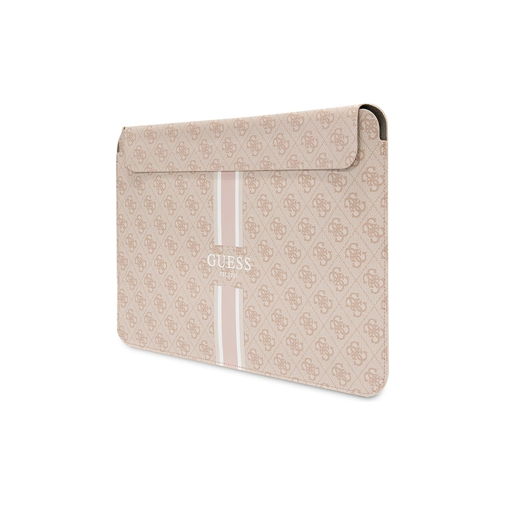 Hurtownia GSM - Etui Guess Sleeve GUCS16P4RPSP 16 cali różowy/pink 4G Printed Stripes - GUE2693 - {ean13} - Hurt