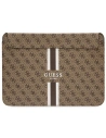 Etui Guess Sleeve GUCS16P4RPSW 16 col brown/brązowy 4G Nyomtatott Csíkok