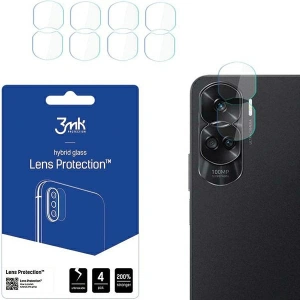 Szkło hybrydowe na obiektyw aparatu 3MK Lens Protection Honor 90 Lite [4 PACK]