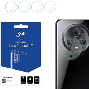Hurtownia GSM - Szkło hybrydowe na obiektyw aparatu 3MK Lens Protect Honor Magic5 Pro [4 PACK] - 3MK5070 - {ean13} - Hurt