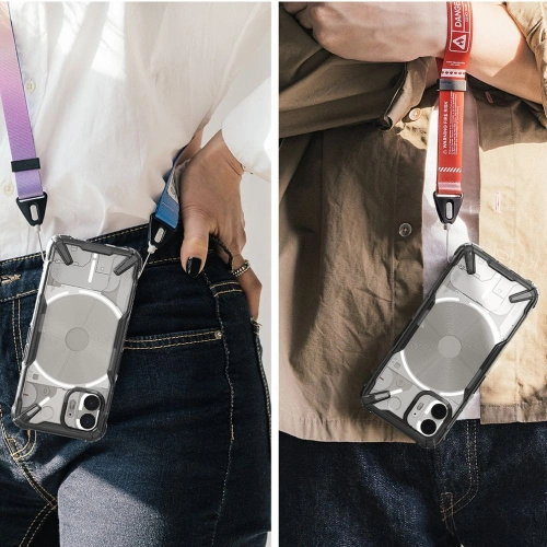 Etui Ringke Fusion-X Nothing Phone 2 Smoke Black