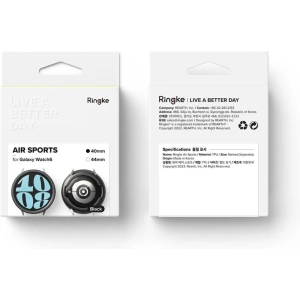 Hurtownia GSM - Etui Ringke Air Samsung Galaxy Watch 6 40mm Negru - RGK1824 - {ean13} - Hurt