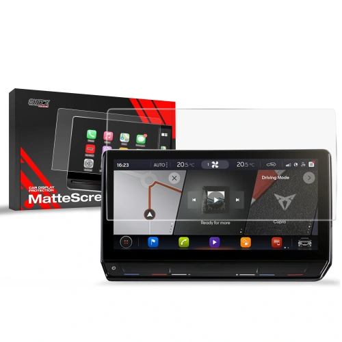 Folia matowa GrizzGlass CarDisplay Protection do Cupra Formentor 12" 2020-2024