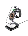 Hurtownia GSM - Încărcător wireless Tech-Protect Qi15W-A29 3in1 Magnetic MagSafe Wireless Charger Black - THP2187 - {ean13} - Hurt