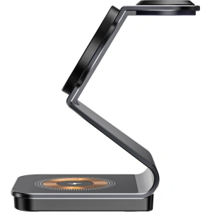 Hurtownia GSM - Vezeték nélküli töltő Tech-Protect Qi15W-A29 3in1 Magnetic MagSafe vezeték nélküli töltő Fekete - THP2187 - {ean13} - Hurt