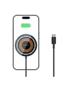 Hurtownia GSM - Încărcător wireless Tech-Protect Qi15W-A30 Magnetic Magsafe Wireless Charger Negru - THP2188 - {ean13} - Hurt