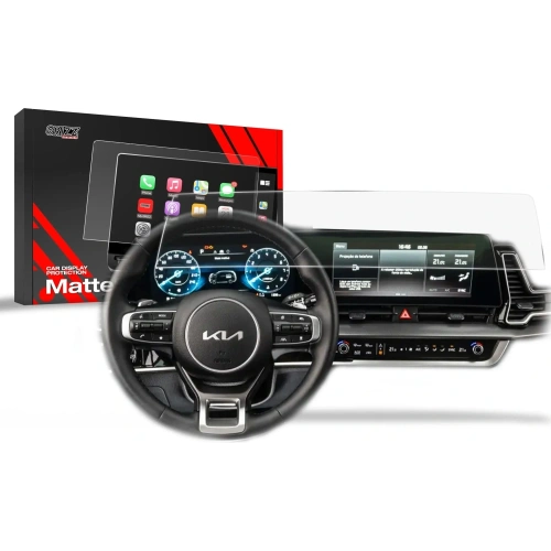 Folia matowa GrizzGlass CarDisplay Protection do Kia Sportage 5 GT Line 12,3" (2021-2024)