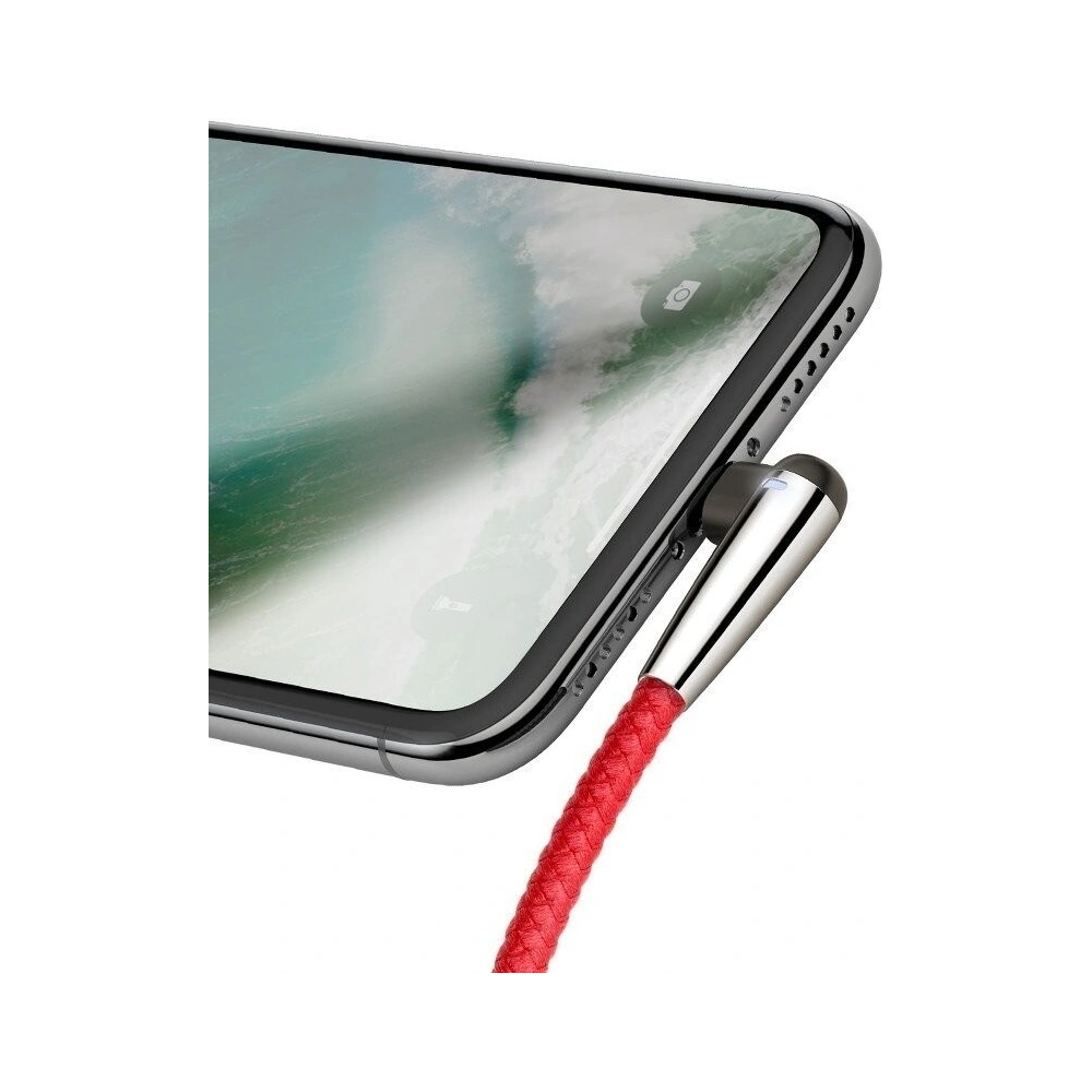 Wholesale Baseus USB Type-A to Lightning MVP Cable 2.4A 1M Red - BSU143RED - {ean13} - Hurt
