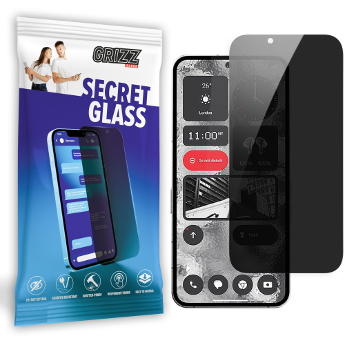 Hurtownia GrizzGlass - 5904063579808 - GRZ6158 - Szkło prywatyzujące GrizzGlass SecretGlass do Nothing Phone 2 - B2B homescreen
