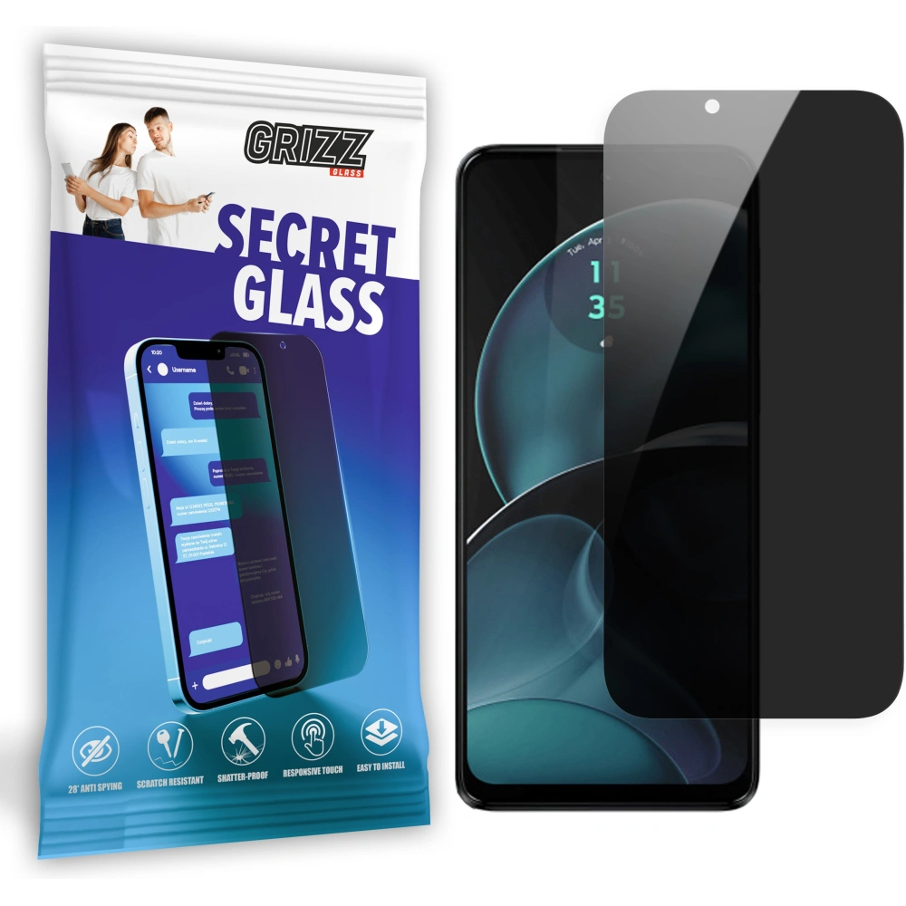 Hurtownia GSM - Privatizáló üveg GrizzGlass SecretGlass Motorola Moto G14-hez - GRZ6172 - {ean13} - Hurt