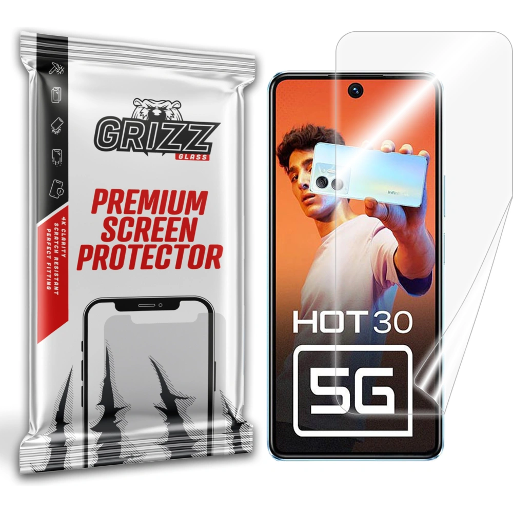 GrizzGlass CeramicFilm Infinix Hot 30 5G