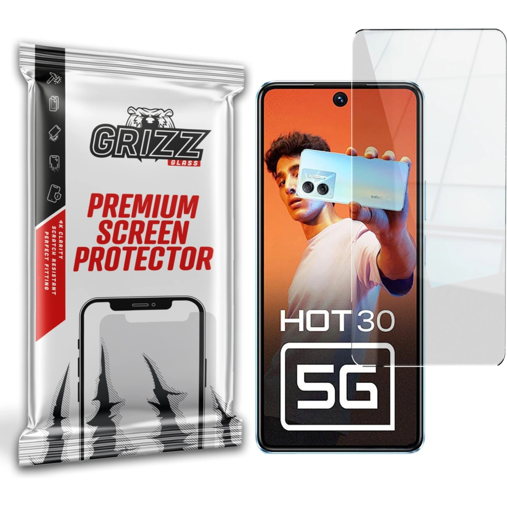 Wholesale GrizzGlass HybridGlass Infinix Hot 30 5G - GRZ6207 - {ean13} - Hurt