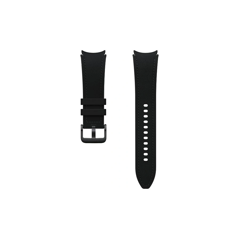 Hurtownia GSM - Pasek Samsung Galaxy Watch 6 20mm Hybrid Eco-Leather Band ET-SHR96LBEGEU M/L černý/black - SMG958 - {ean13} - Hurt