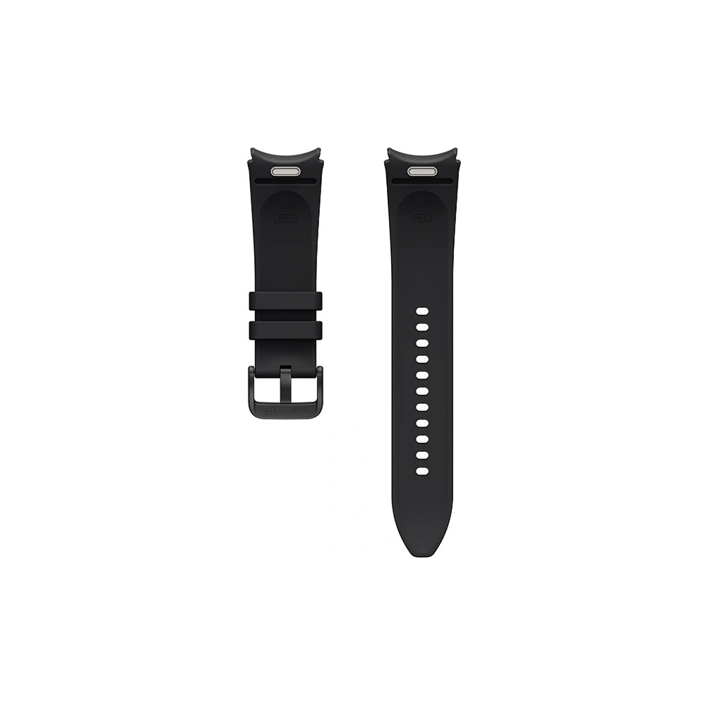 Hurtownia GSM - Pasek Samsung Galaxy Watch 6 20mm Hybrid Eco-Leather Band ET-SHR96LBEGEU M/L černý/black - SMG958 - {ean13} - Hurt