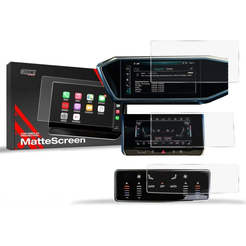Folia matowa GrizzGlass CarDisplay Protection do Audi A7 C8 2018-2025 [3w1]