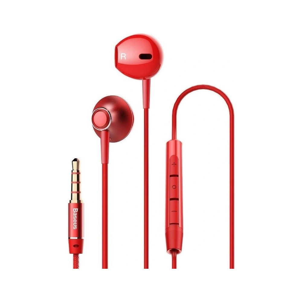 Hurtownia GSM - Sluchátka Baseus Encok H06 - červené - BSU158RED - {ean13} - Hurt