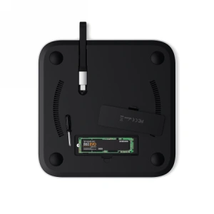 Hurtownia GSM - Alumínium Hub SSD Satechi a Apple Mac Mini-hoz USB-C, 3x USB-A, micro/SD kártyaolvasó, jack - STH73 - {ean13} - Hurt