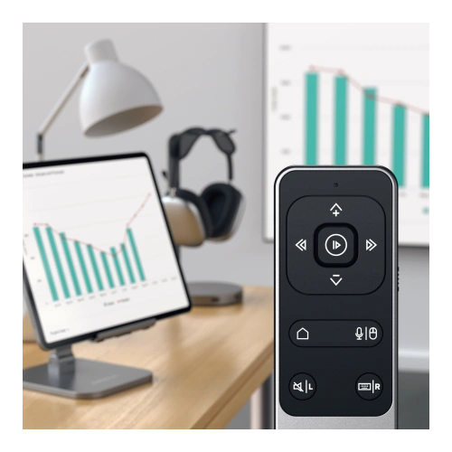 Pilot Satechi R1 Bluetooth Presentation Remote z wbudowanym wskaźnikiem LED (gwiezdna szarość)